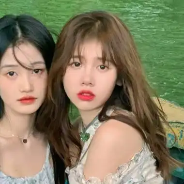 闺蜜二人照片头像高清好看的闺蜜头像二人一左一右图片