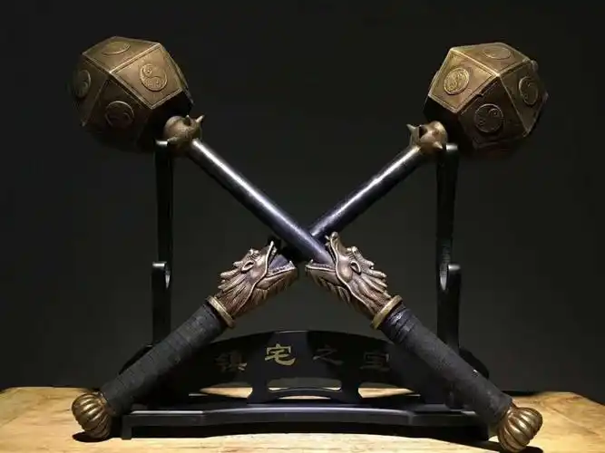 鱼骨鞭古代老兵器秦琼双锏