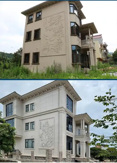 厂家直供定制 eps外墙装饰线条泡沫装饰线外墙别墅檐线罗马柱欧式