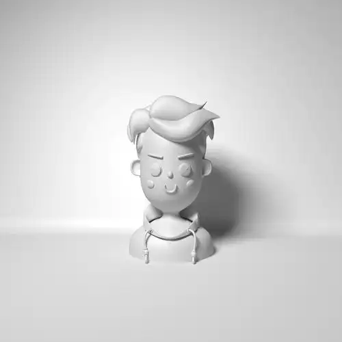 c4d头像|三维|人物/生物|桃乐茜leo - 原创作品 - 站酷 (zcool)