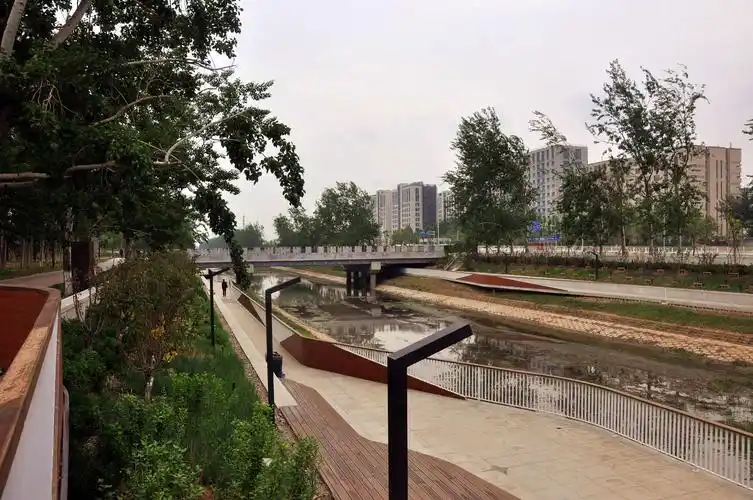 其它 未完工的永引渠滨水绿廊景观 写美篇