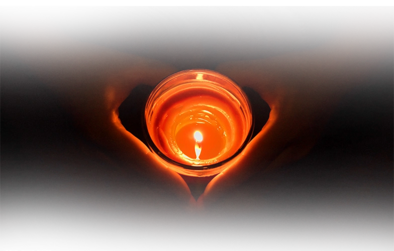 【点击"蜡烛"祈福】