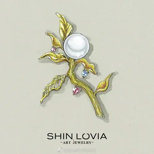 客定胸针设计图