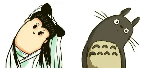 网络上流行过一阵"歪头"表情包曾经