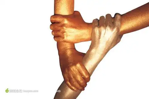 三只手握手的简笔画