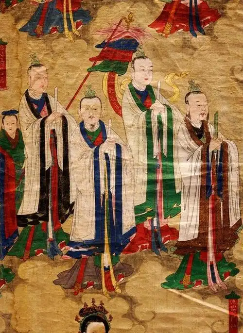 『西斗记名星君』四位,即一宫白标星君,二府高元星君,三典皇灵星君,四