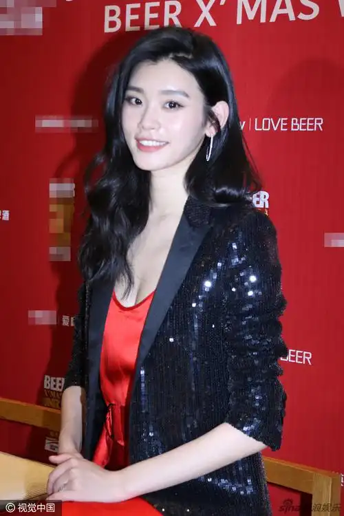 奚梦瑶,品味时尚,细高挑儿