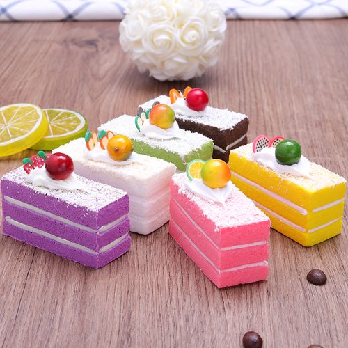 打折长方形仿真蛋糕食物甜品糕点面包模型家居饰品仿真水果