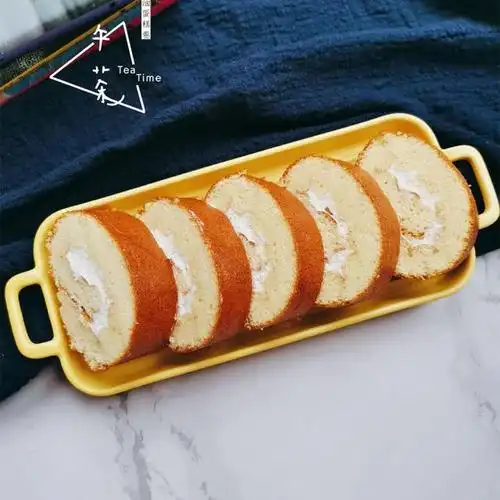 奶油蛋糕卷,简单好做,奶香浓郁