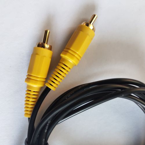 音频同轴轴线电视机rcaav莲花公头数字音箱视频线