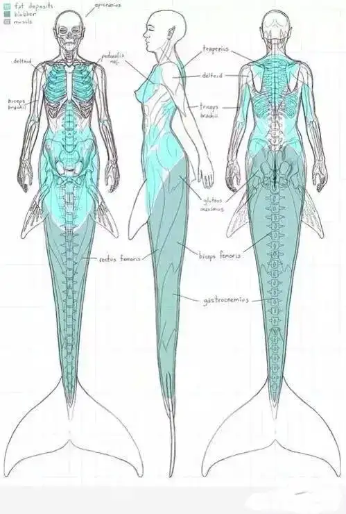 是人鱼(mermaid)吧 但是 标志上的人鱼   明明有两条腿! (图为第