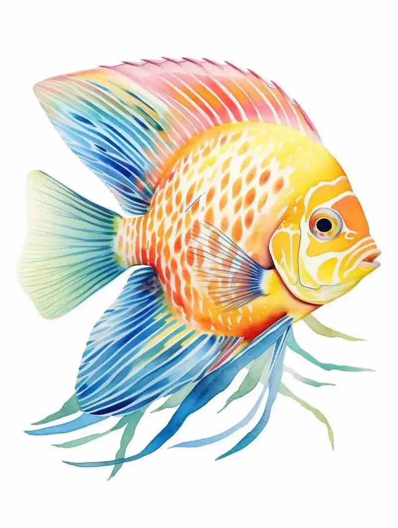 绘画素材|热带鱼