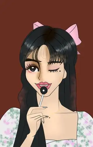 今天画了韩国明星lisa|动漫|其他动漫|大海水昆鹏 - 原创作品 - 站酷