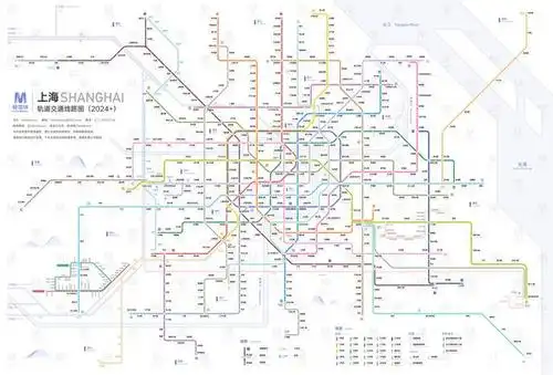 2025年上海轨道交通线路图