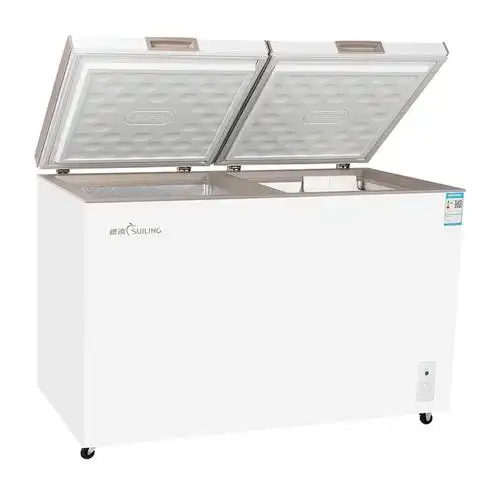 穗凌(suiling)bcd-226k【双温顶盖门】卧式双温冰柜大容量商用双箱双