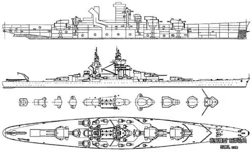 法海军阿尔萨斯号导弹战列舰试航及夜航视频