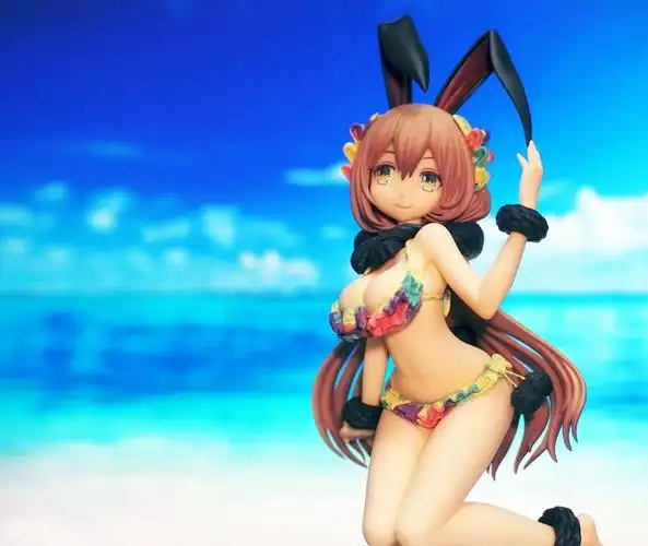 插图造型usamimizugi兔耳泳装