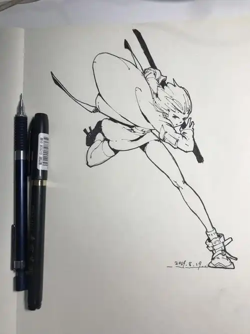 【板绘素材】人物打斗画面 - 半次元 - acg爱好者社区