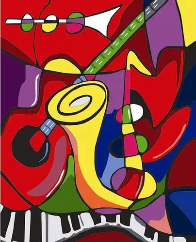 毕加索的这张画的彩色图片有吗?