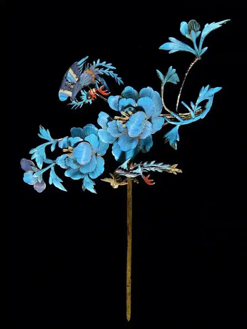 一眼万年的点翠钗