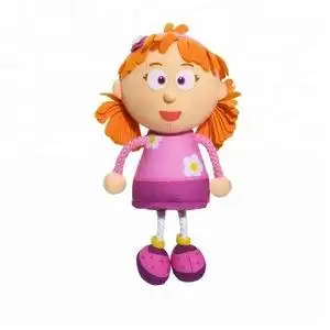 pretty girl plush doll