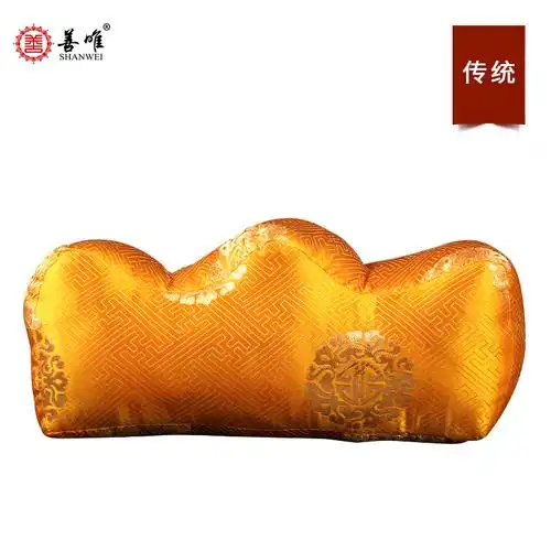 善唯高档寿枕枕头老人寿衣配件男女全套殡葬用品灵堂五福捧寿 - 痕风