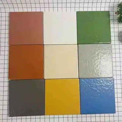 1515彩色广场砖全瓷楼顶砖炫亮地面砖户外小瓷砖