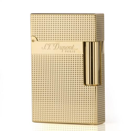 t.dupont法国都彭打火机ligne2新品朗声都澎镀金金钻石菱角高档