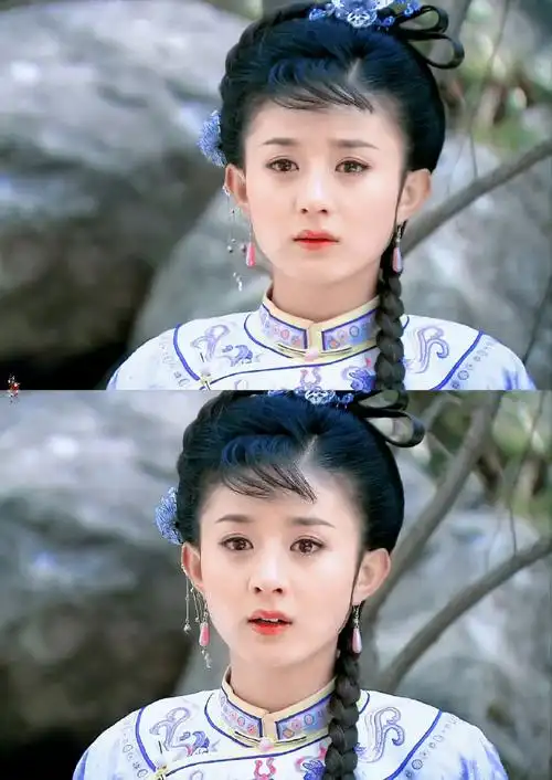 对赵丽颖的第一印象就是这部新还珠格格,小时候看就觉得里面晴儿是最