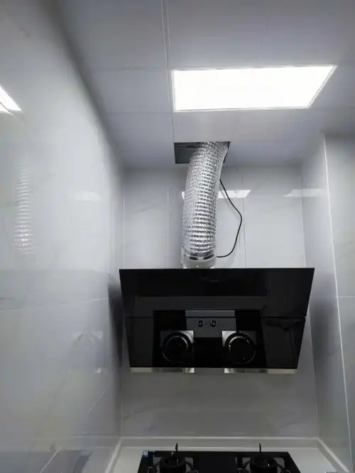 自己安装的油烟机装饰罩真香