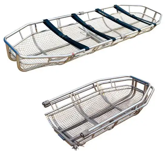 不锈钢吊篮担架/不锈钢篮式担架/直升机吊篮担架/飞机救援担架