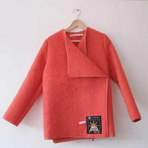 用旧毛毯!超级酷