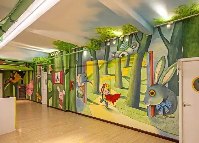 幼儿园彩绘|信誉好的广西幼儿园墙绘|钦州幼儿园彩绘 北海校园壁画