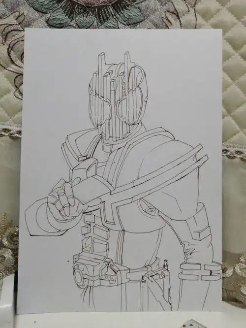 假面骑士帝骑手绘