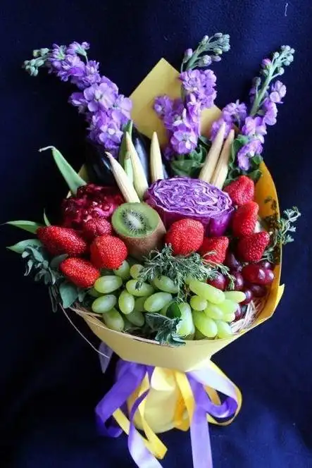 创意蔬菜水果花束