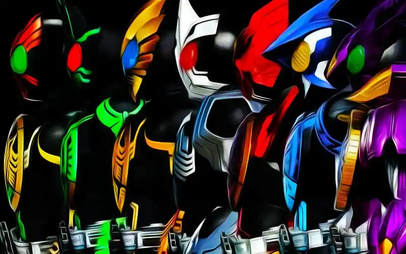 【4k修复/120帧/hdr】假面骑士ooo 全连组 亚种形态变身合集