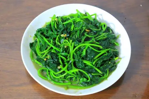 其它 我的自创菜谱(六) 写美篇豆酱炒番薯叶