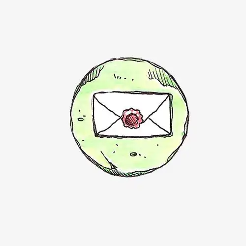 手绘的信封png素材-90设计