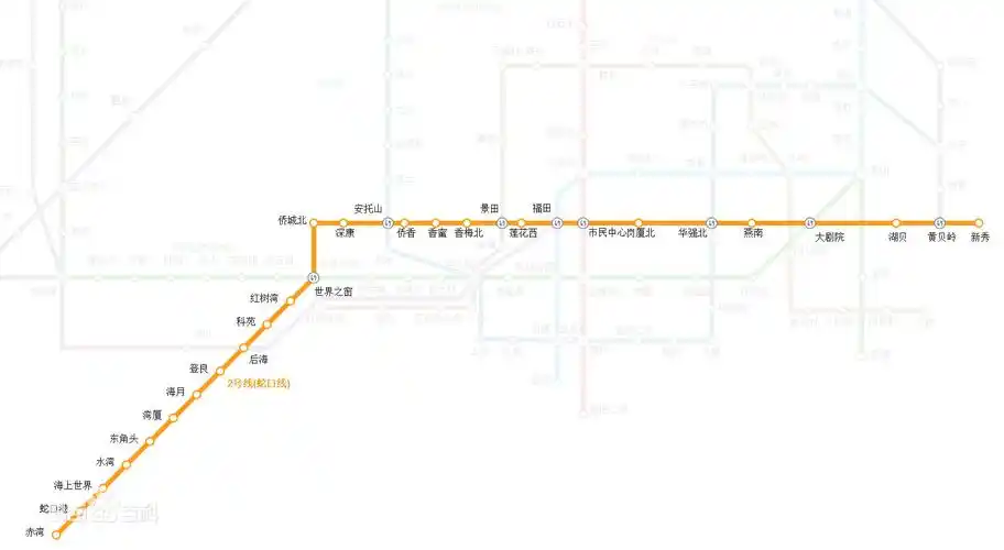 乘坐深圳地铁7号线,农林站d1出口乘坐深圳地铁2号线,侨香站a出口(推荐