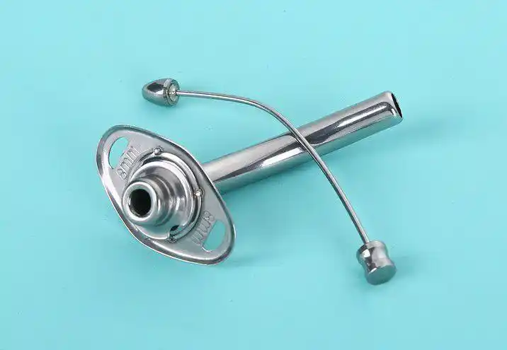 气管套管气切插管半喉金属套管不锈钢医用金属气管切开插管7mm