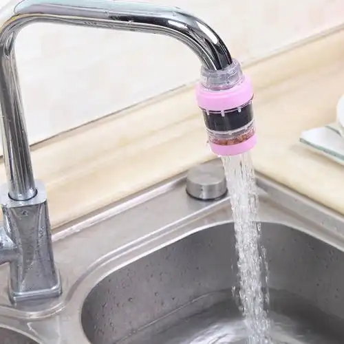 水龙水龙头厨房水龙磁化龙头自来花洒防溅麦饭石来水家用麦饭_不打折