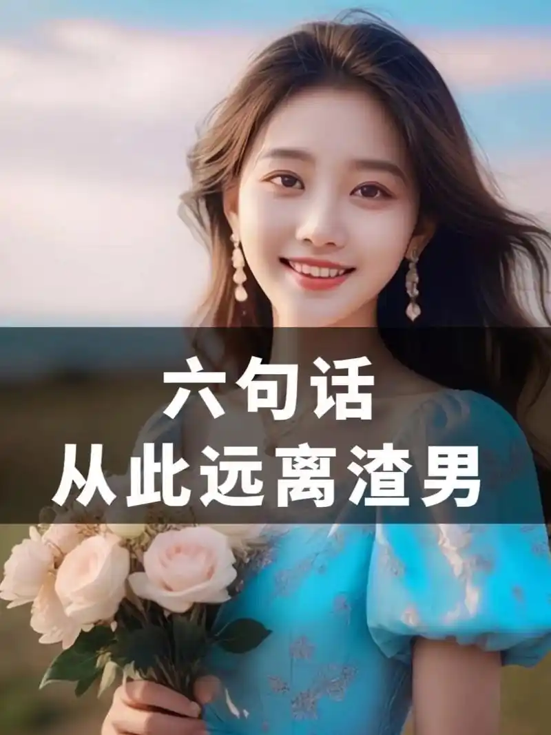 六句话从此远离渣男.#图文掘金计划 #女生必看 #致女性 # - 抖音