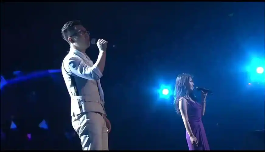 大鹏音乐风云榜展音乐才华 与柳岩默契情歌对唱_明星要闻_娱乐频道