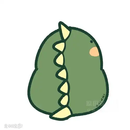 超萌小恐龙q版头像
