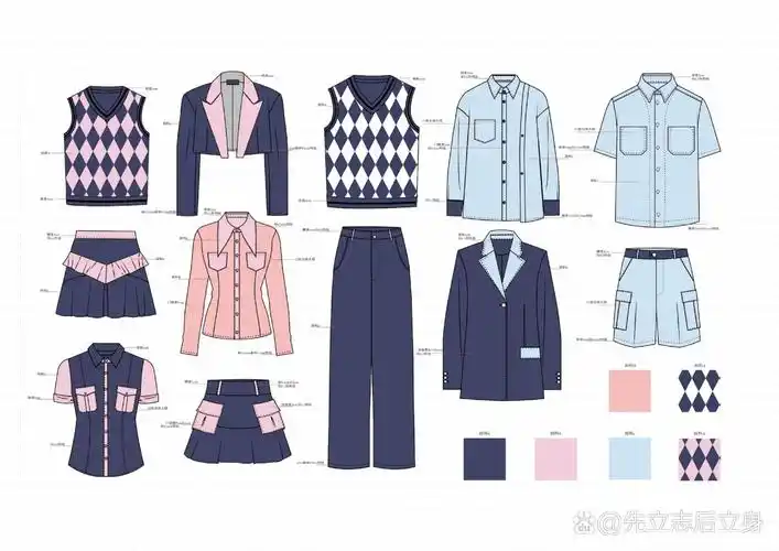 服装设计丨学生作品 校服设计合集5