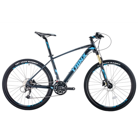 trinx千里达x1变速山地越野自行车男女27速青少年学生铝合金单车