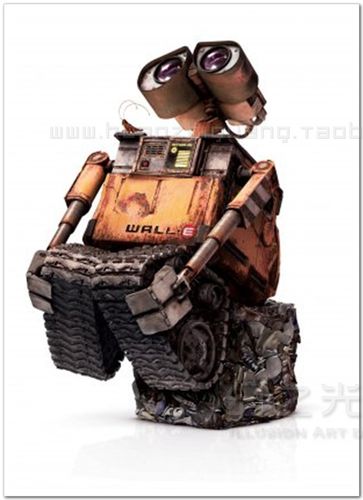 机器人总动员瓦力/动画电影海报/艺术电影/装饰画/原版授权