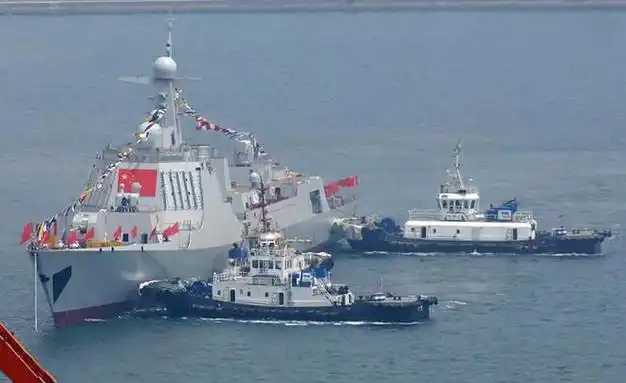 成都舰:从下水到服役花了3年多时间,创下了最慢服役记录|北海|驱逐舰