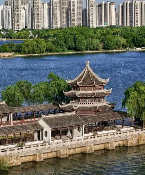 夏日旅行in水韵江苏#苏州最神秘的孤岛园林,四面环湖,一世独立,如