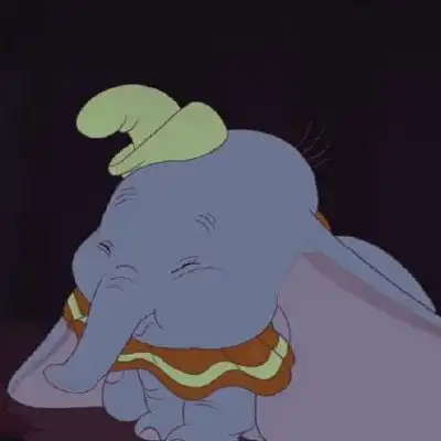 小飞象头像可爱图片 迪士尼小飞象卡通图片 - 动漫头像 - 潮人个性网